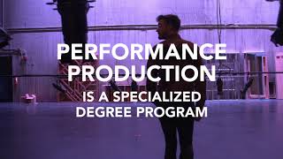 Performance Production Campus Showcase