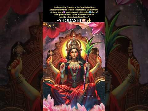 Shodashi – Eternal Queen of Sri Chakra | Supreme Mother Parashakti