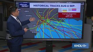 Tropics update: Saharan dust moving across ocean