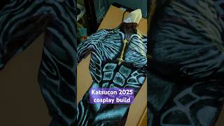NEXT WEEK ALREADY AND IM STILL PAINTING HAHA 🫡 #cosplayprogress #katsucon #arcane