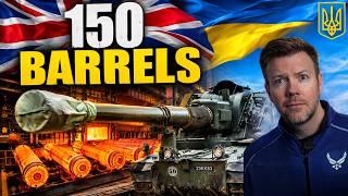 This UK Forge is Roaring Back to Life and Ukraine's Artillery Barrels Are the First Shipment