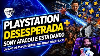 PLAYSTATION DESPERATE! SONY STRUCK BACK and IS GIVING AWAY ONE YEAR OF FREE PS PLUS! END OF PHYSI...