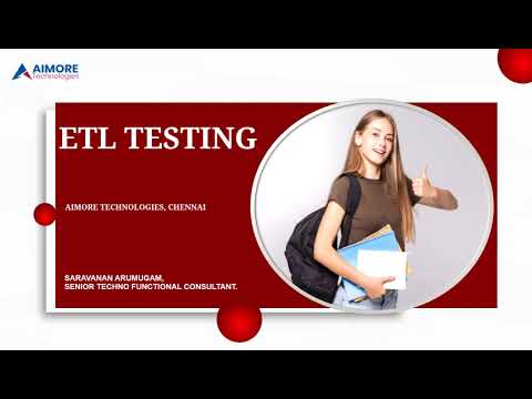 ETL Testing DEMO | ETL Testing Training In Chennai | Aimore Technologies