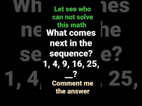 practise of sequence math...#maths