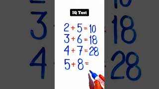 99% will Fails.. in this Easy IQ Test 😱 #math #mathtest #mathchallenge #basicmath #easymath
