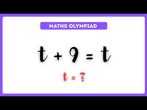 Very Nice Maths Olympiad Question | How to Find t-?