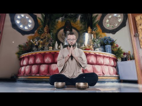 Sound Energy Transmission from Buddhist Temple | Devi Kwan Yin Blessing | Singing Bowls Healing