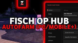 ROBLOX FISCH OP HUB ANDROID/PC SUPPORTED