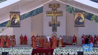 Divine Liturgy with Pope Francis, Feast of the Exaltation of the Cross, Slovakia 14 September 2021