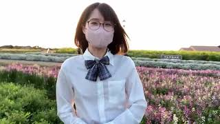 【ノーブラ散歩】風が強くていつもより勃っちゃいました   長井海の手公園ソレイユの丘【うみ散歩】