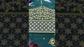 #boutique #computerembroidary #computerworks #green #babyshower #embroidery #saree