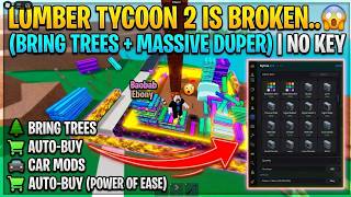 LUMBER TYCOON 2 IS BROKEN.. 😱 (BRING TREES + AUTO-BUY SCRIPT)