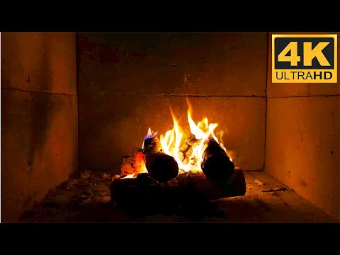 4k Fireplace Relaxing Sounds