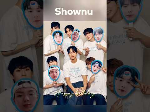 Shownu HBDAY #monstax #monbebe #shownu #kihyun #jooheon #minhyuk #hyungwon #im #kpopidols #idols