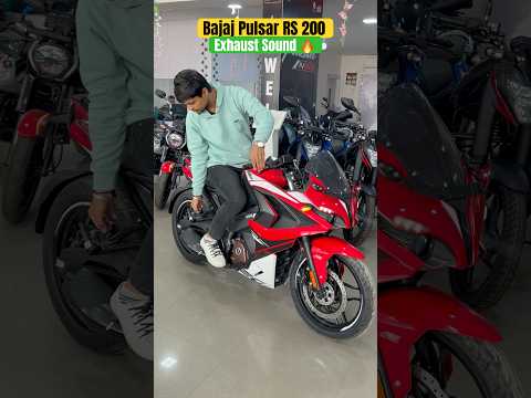 2025 Bajaj Pulsar RS 200 Exhaust Sound 🔥#shorts #rs #rs200 #pulsarrs200 #ytshorts