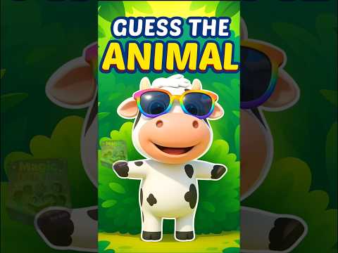 Guess the Animal challenge 🔥| Toddler Fun Learning! #preschoollearning #kidlearning #guesstheanimals
