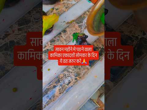 21 जुलाई कामिका एकादशी सोमवार को ये व्रत जरूर करना चाहिए 🙏🙏#upay #कर #धन #love #मन #shivmandir