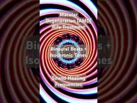 Macular Degeneration (AMD) Rife Healing Frequency #binauraltones #minddelt