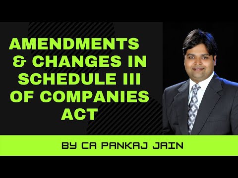 Changes & Amendment in Schedule III of Companies Act,2013 for FY 2020-21 - MCA - Company Law Updates
