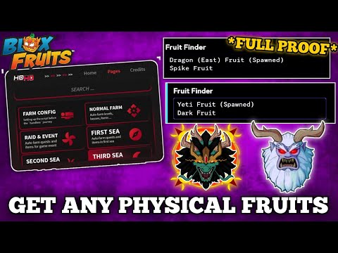 [*ROBLOX BLOXFRUITS GET ANY PHYSICAL]* FRUITS | HOHO HUB SCRIPT SHOWCASE AND MORE |