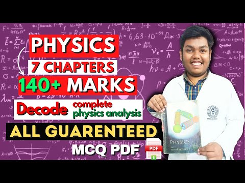 7 chapters = 140+ Marks in physics | Score140+ marks in physics in last 50 days | #neet2023 #aiims