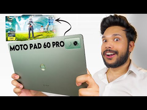 Moto Pad 60 Pro BGMI/Gaming Extreme Test 🤩 - Itte Bada Tab For Gaming.