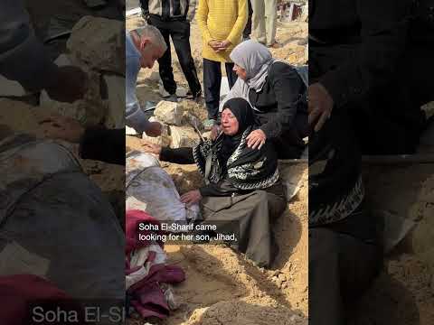 Mass graves dug up at Gaza's Al-Shifa hospital as survivors search for closure