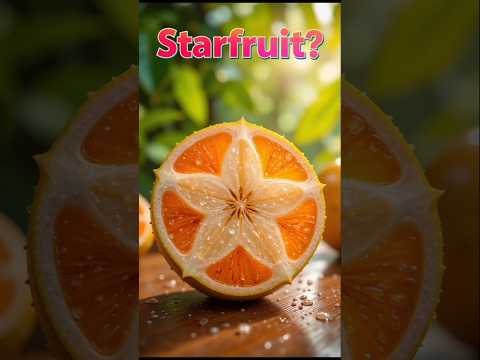 Have You Ever Eaten a Star? ⭐🍈 #Starfruit #fruitshorts #facts