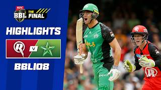 Melbourne Renegades v Melbourne Stars Match Highlights | BBL|08 Final 🏆
