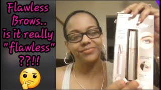 "As Seen on TV" Flawless Brows Product Put to Test! Live Review by Colorful Truth!