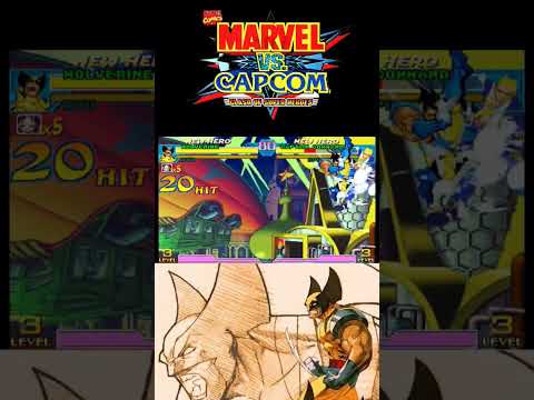 🕹️Combo Wolverine #marvelvscapcom #wolverine