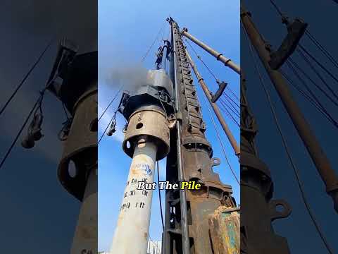 The Secret Behind Pile “Refusal”#construction #engineering #piledriver #Knowledge