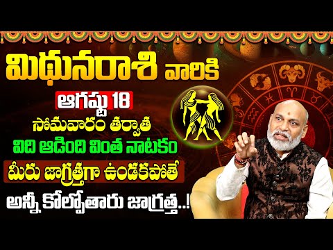 ఆగష్టు నెలలో మిథున రాశి వారు జాగ్రత్త | Mithuna Rashi Phalalu August 2025 | Nanaji Patnaik | 9maxtv