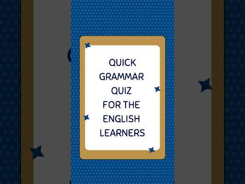 Quick #English #grammar #quiz! Did you get 3/3? 🤔 #englishlearning #englishgrammar #trickyquestions