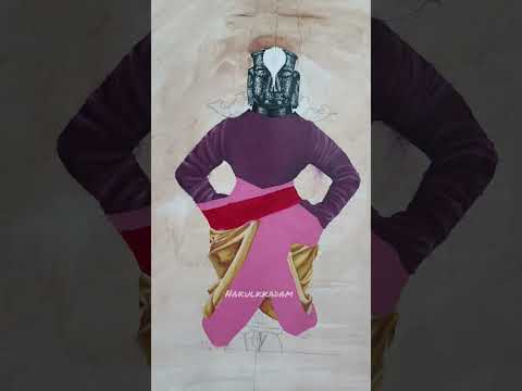 Vitthal Acrylic painting #acrylicpainting #acryliccolours  #mauli  #vari #vitthal  #pandharpur #art
