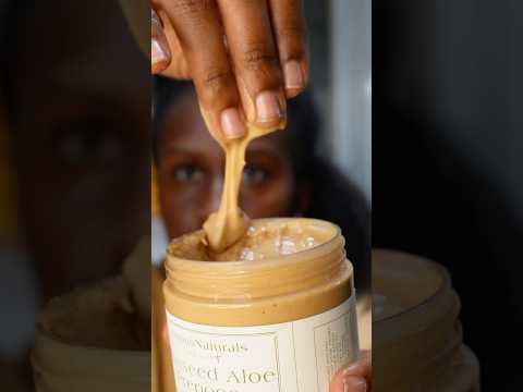 Flaxseed Aloe Vera PrePoo on 4c hair!  #NaturalHair #washday #4chair