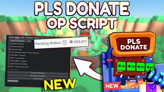 *NEW* Pls Donate OP Script (PASTEBIN) 2025