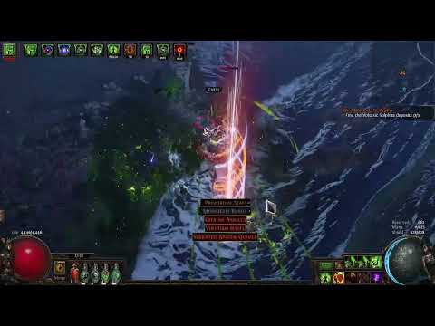 PoE 3.17 Poisonous Concoction Pathfinder; Conqueror map showcase