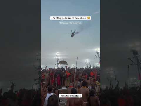 The Sangam city 🏙️ 🚩#mahakumbh2025 #prayagraj #howtomakepavbhajiathome #kumbhbh