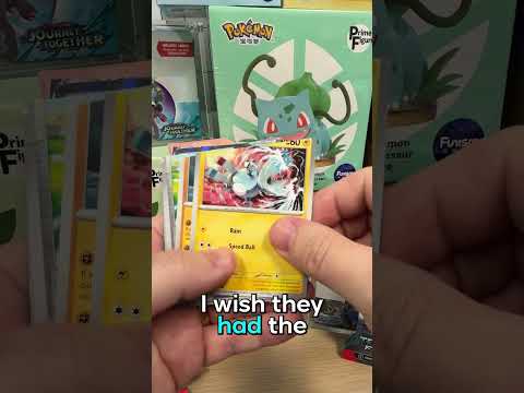 Opening my first Pokémon pack