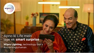 Add brightness with smartness | Wipro Smart Lighting | #SurprisinglyHuman