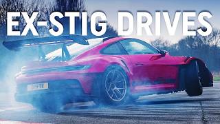 Ex-Stig THRASHES The New 911 GT3 RS Around The Top Gear Track!