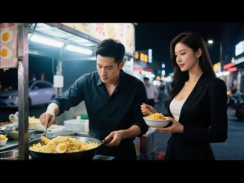 Poor street vendor wins over a beautiful CEO with just one bowl of fried rice—his life turns around!