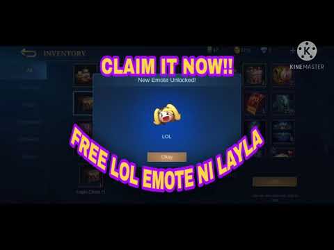 HOW TO CLAIM "LAYLA EMOTE" O PAANO MAKUHA ANG "LOL EMOTE" NI LAYLA