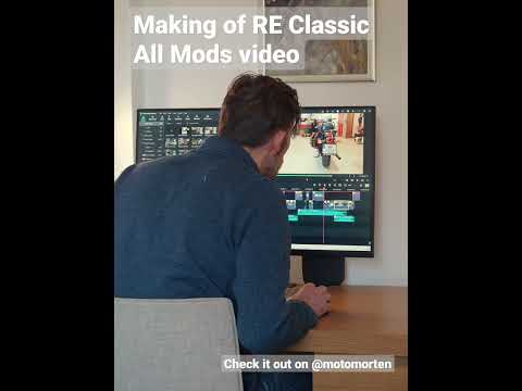 Making of my Royal Enfield Classic All Mods video