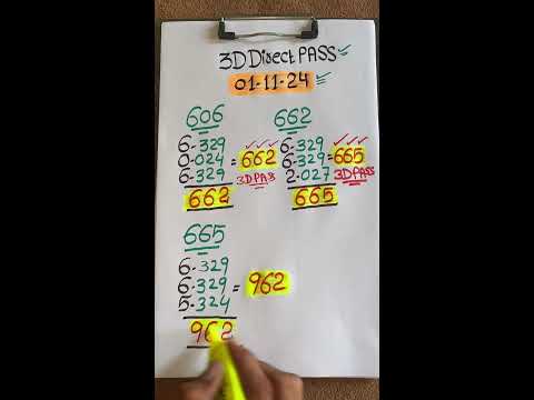 Thai Lottery 3D ထိုင်းထီ ရလဒ် တိုက်ရိုက်ထုတ်လွှင့်မှု | 01.11.2024