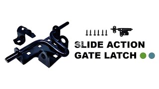 Slide Bolt Gate Latch, Door Latch Hardware for Wooden Fences & Barn Doors | HOWTOOL Hardware