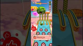 Going Balls - Cute watermelon blue theme - #gaming #rollerball4 #ballgame #gameplay #arcadechallenge