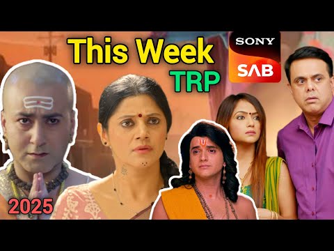 Sony Sab Show trp rating this week. TMKOC, tenalirama, pushpa impossible, srimad ramayana