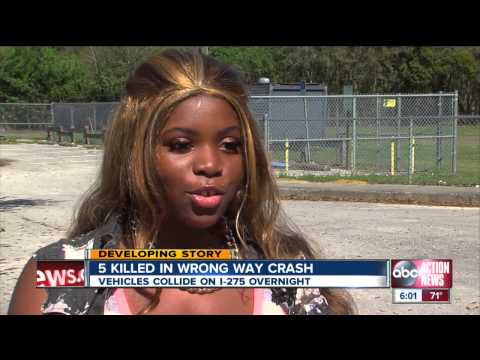 5 killed in wrong way crash on I 275